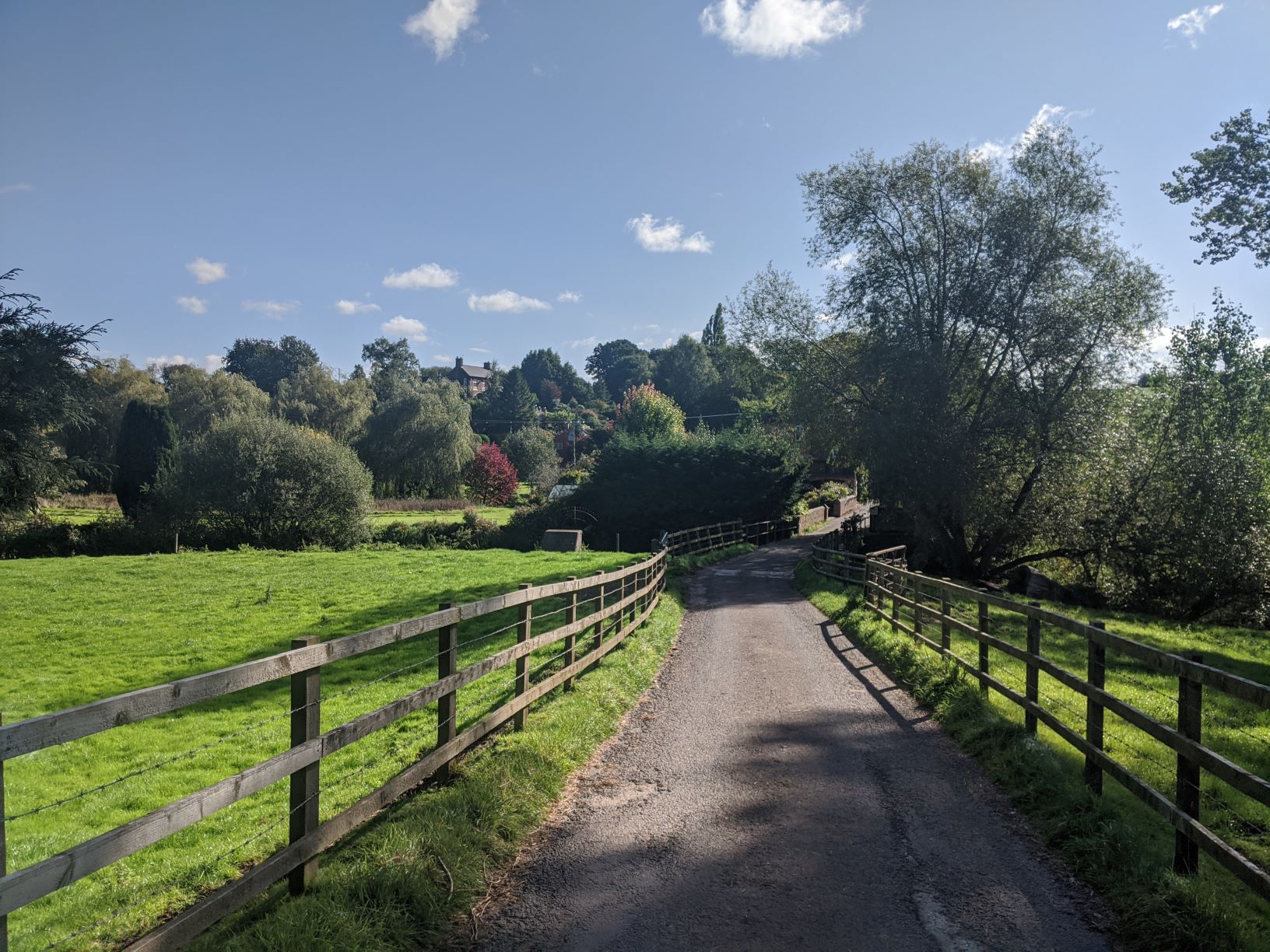 View over Hankelow Mill, September 26th